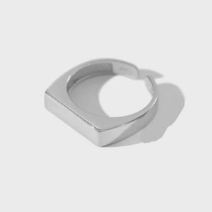 🎉3/$10 *S A L E*🎉 Silver Flat Bar Ring Size Medium (US 6)